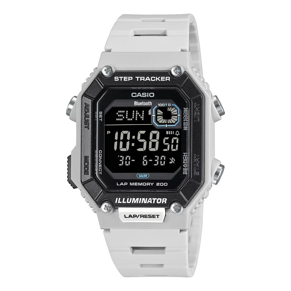 Casio WS-B1000-8BVDF Bluetooth Digital Grey Dial Men