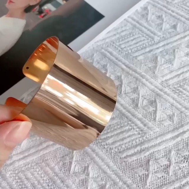 Shining Diva Gold Plated Kada Bangle Cuff Bracelet for Women - Image 3