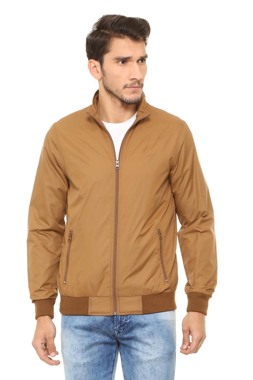 Allen Solly Men's Polyester Casual Jacket