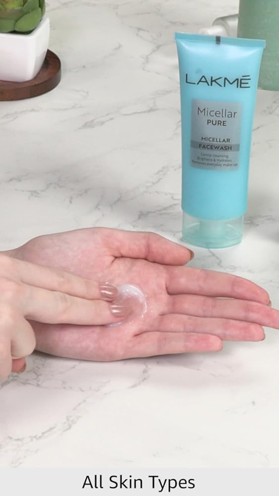 Lakme Micellar Pure Facewash Deep Pore Cleanse - Image 3