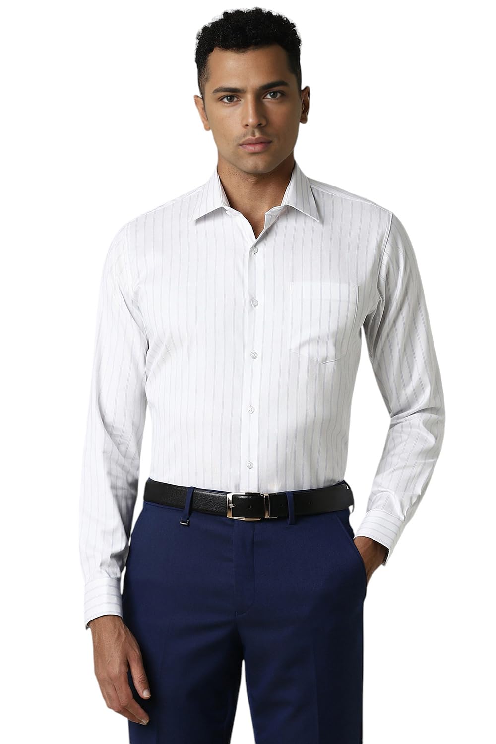 Van Heusen Men's Cotton Slim Fit Shirt
