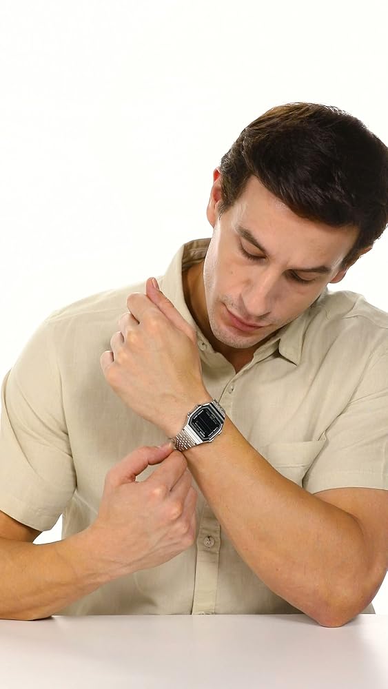 Casio Vintage Bluetooth Digital Watch Black Dial Unisex - Image 3