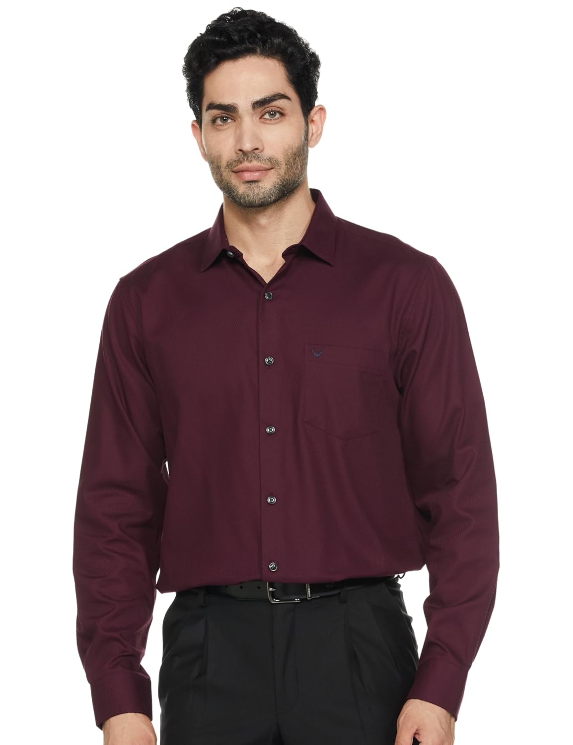 Allen Solly Men's Cotton Classic Fit Formal Shirt