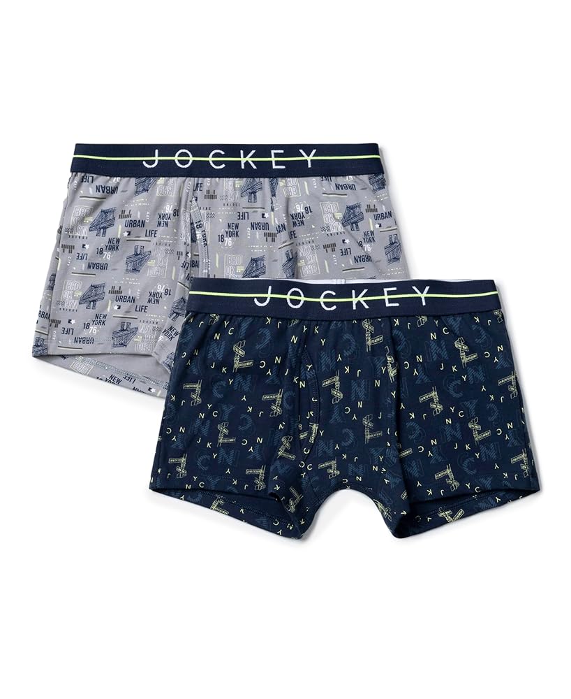 Jockey Boy's Super Combed Cotton Elastane Stretch Trunk - Image 2