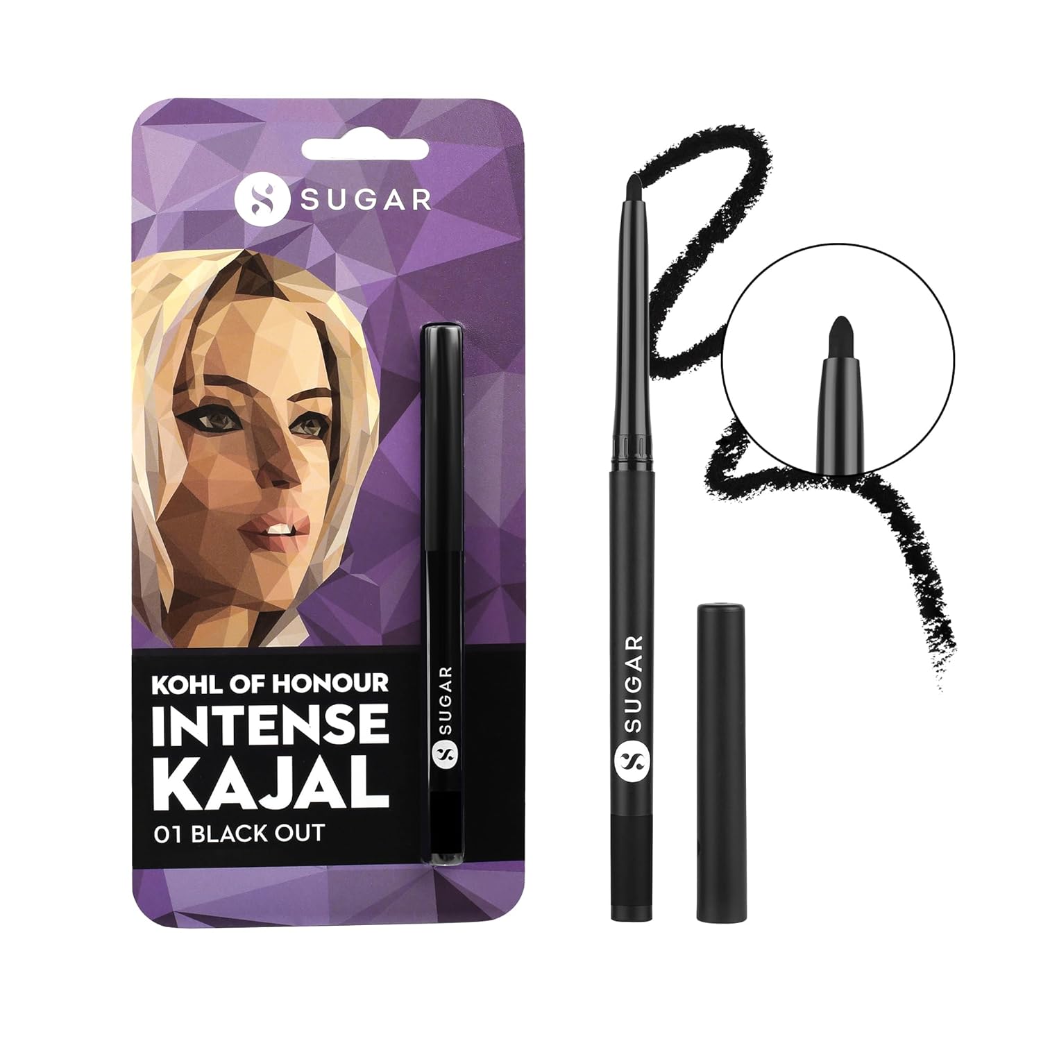 SUGAR Kohl Of Honour Intense Matte Kajal Waterproof
