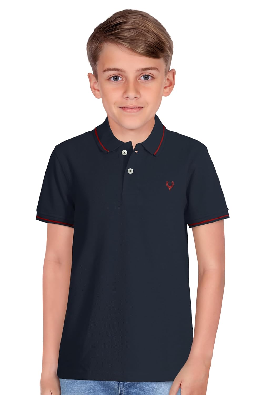 Allen Solly Boy's Cotton Regular Fit T-Shirt