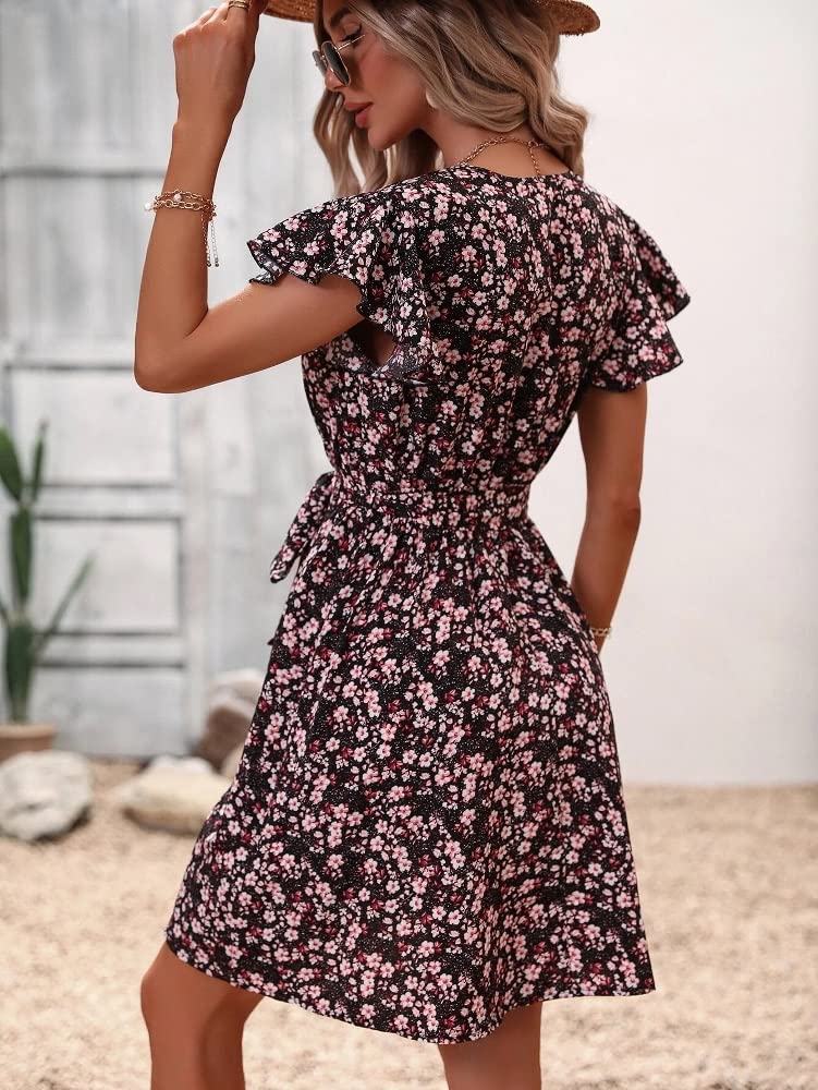 Leriya Fashion Women Fit & Flare Rayon LF-WD1110 Standard Length Dress - Authentic Leriya Clothing | UrbanThreads - Image 3