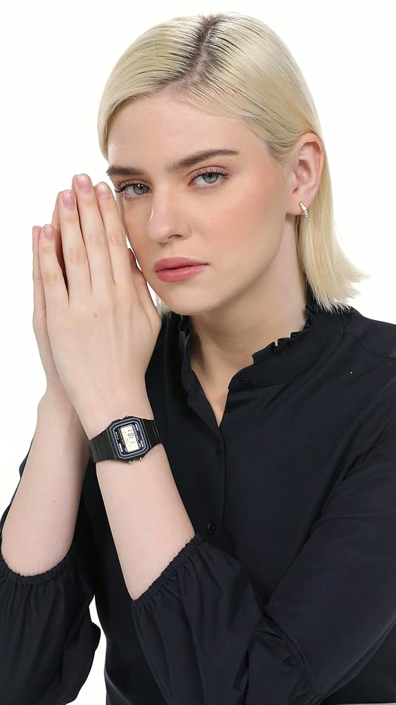 Casio F-91W Black Digital Watch - Image 3