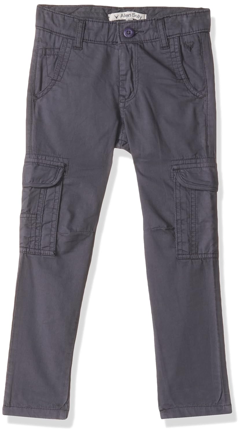 Allen Solly Boys Mid Rise Regular Pants