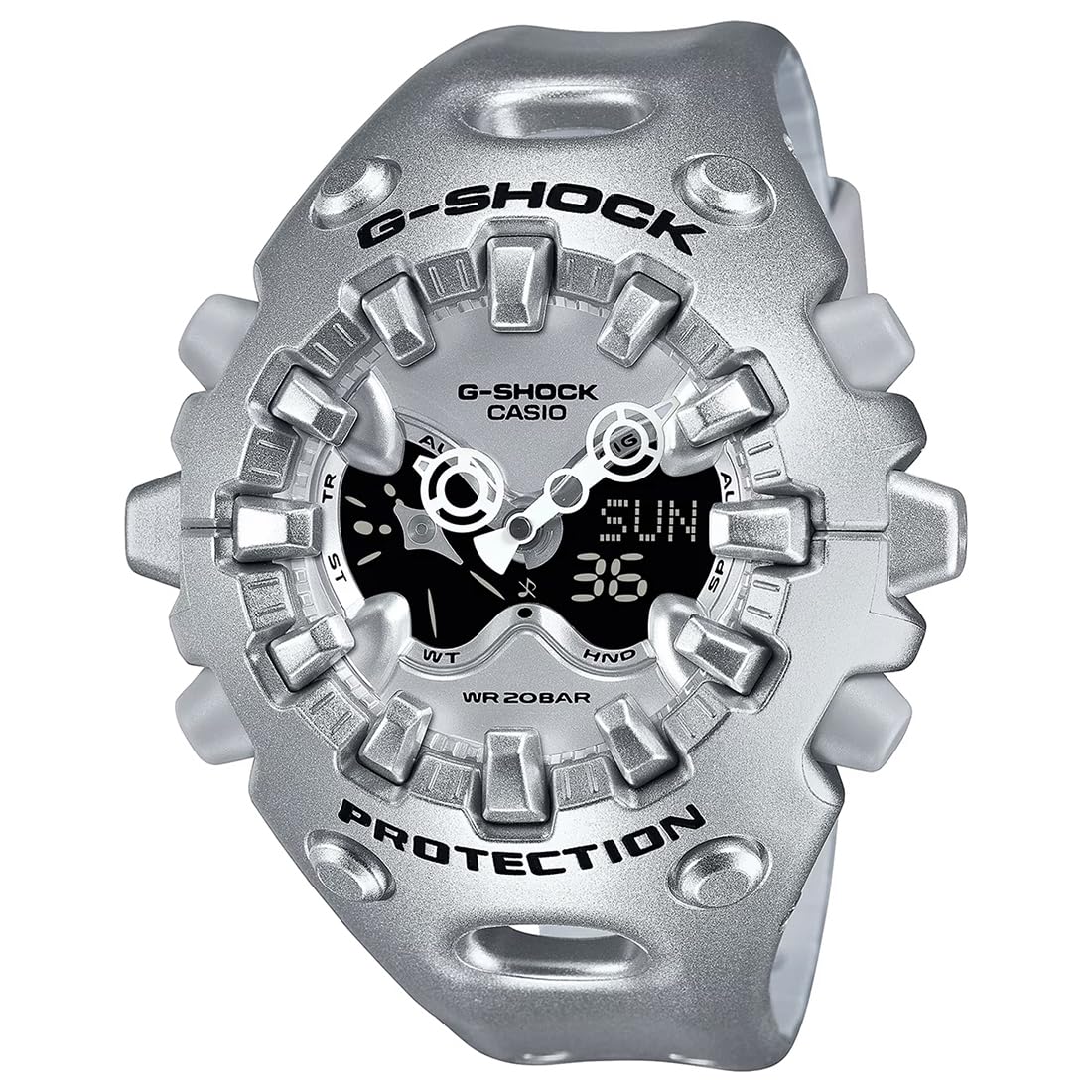 Casio G-Shock Silver Analog-Digital Watch