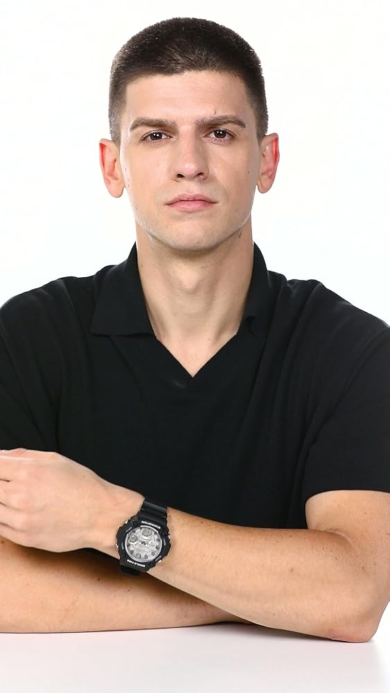 Casio AEQ-120W-7AVDF Analog-Digital Silver Dial Men - Image 3