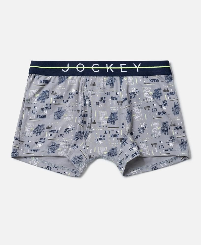 Jockey Boy's Super Combed Cotton Elastane Stretch Trunk - Image 3