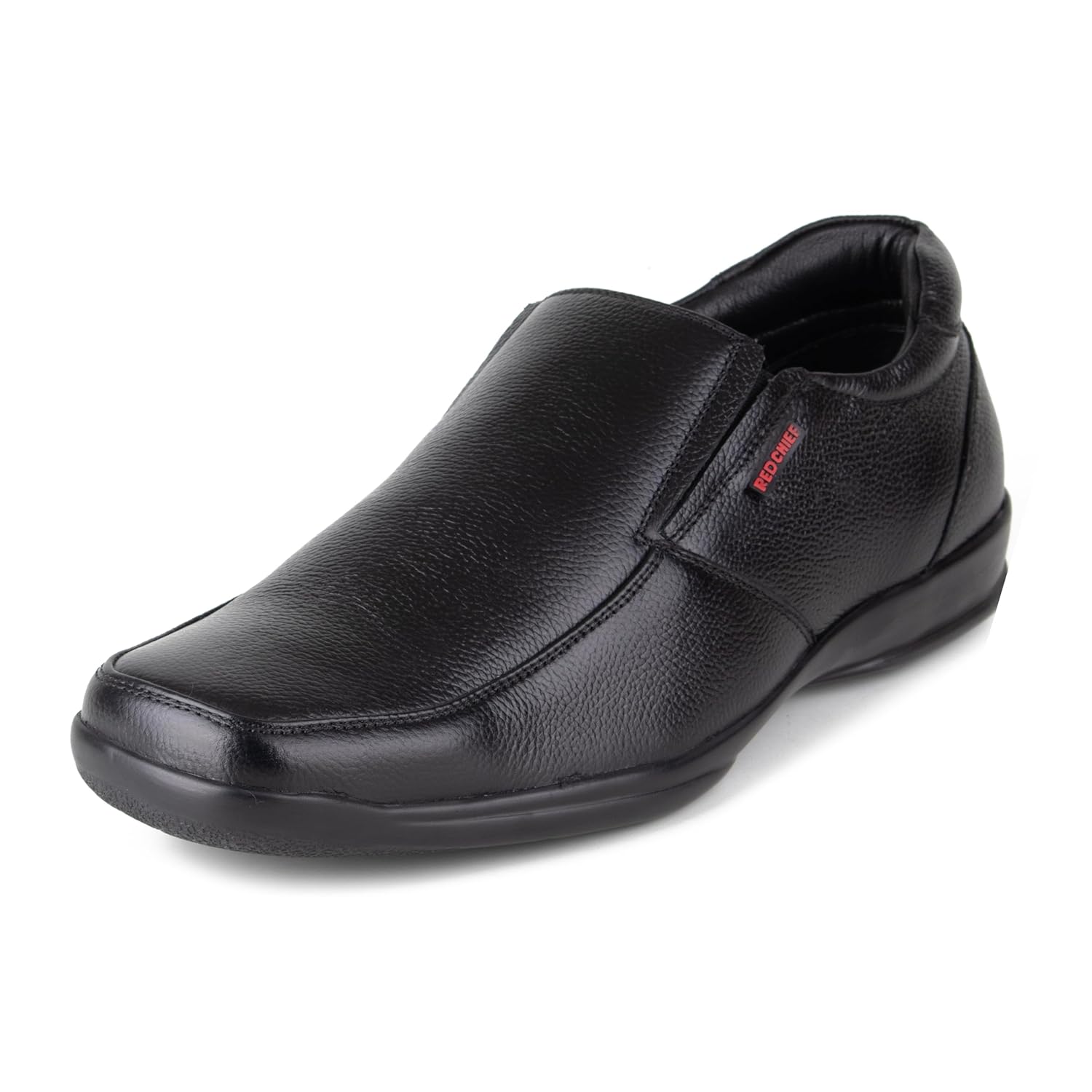Red Chief Genuine Leather Formal Slip-On Shoes for Men | Elegant & Comfortable Office Wear | RC3500 - Authentic Red Footwear | UrbanThreads