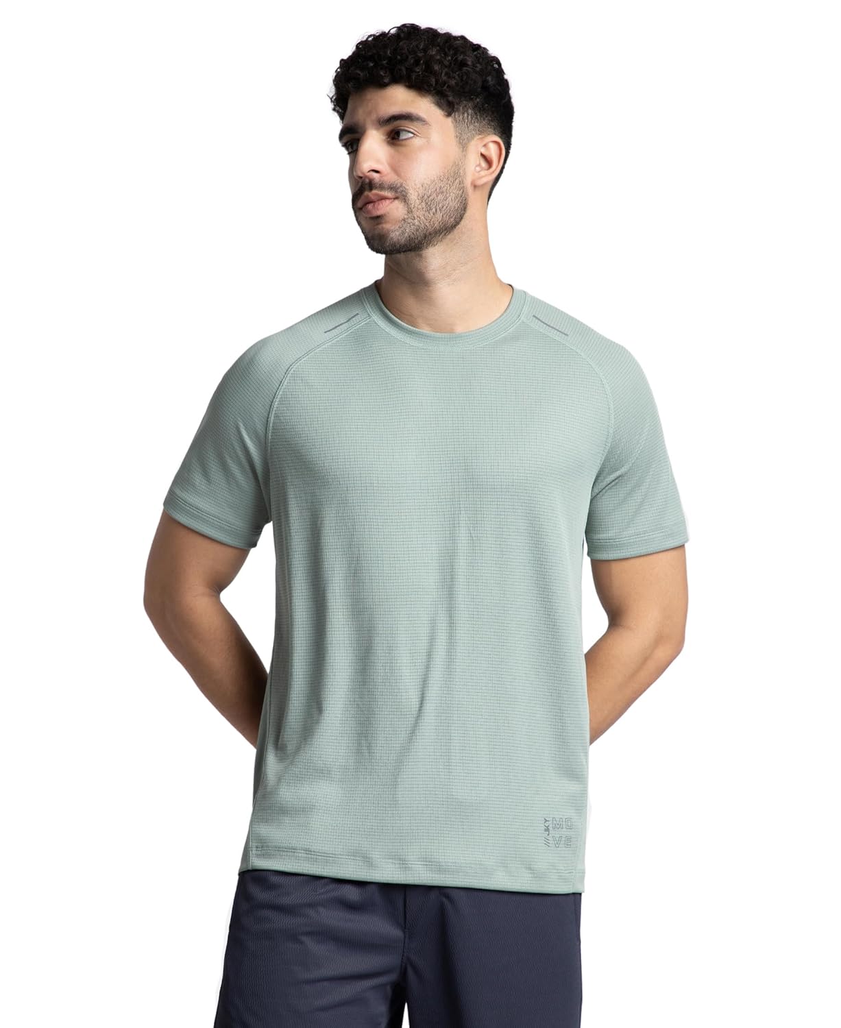 Jockey MV16 Men's Lightweight Microfiber Polyester Half Sleeve