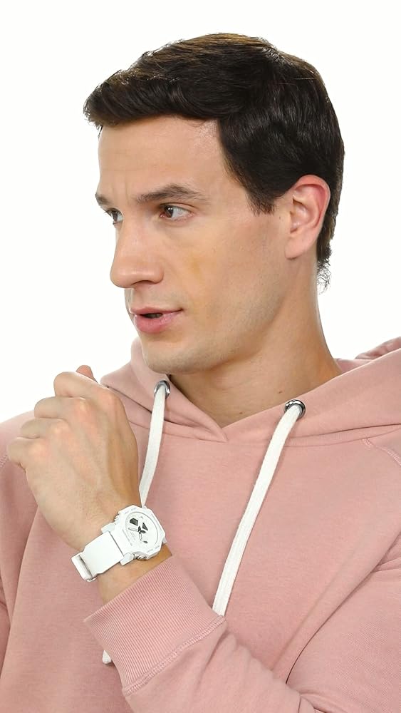 Casio G-Shock GA-2300-7ADR Analog-Digital Men Watch White - Image 3