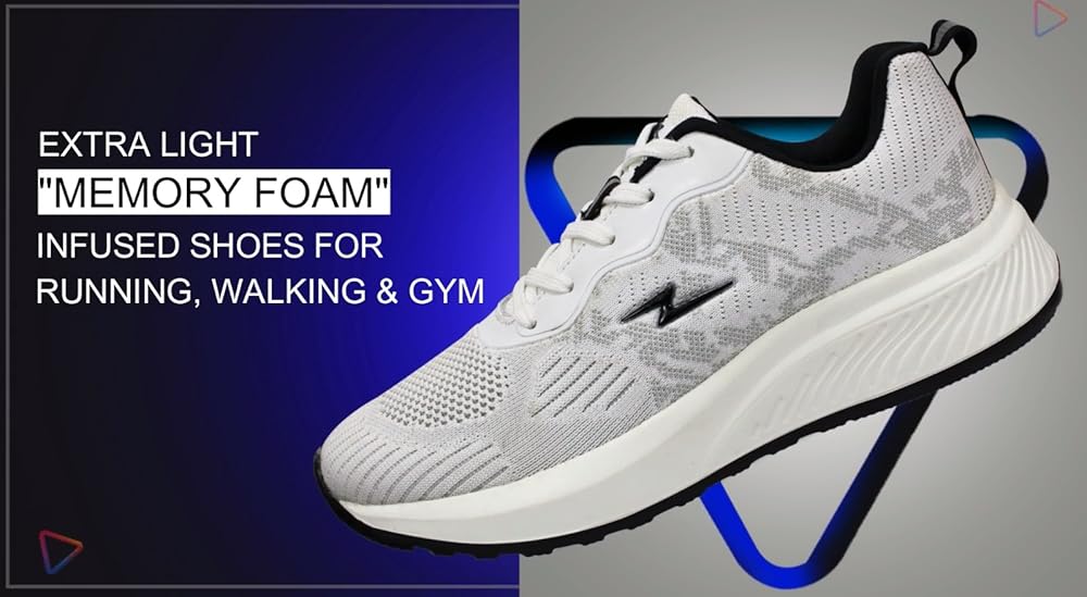 ATHCO Mens Houston Memory Foam Comfort Shoes|Running|Walking|Training|Gym|Jogging|Sneaker|Athletic|L - Authentic ATHCO Footwear | UrbanThreads - Image 3