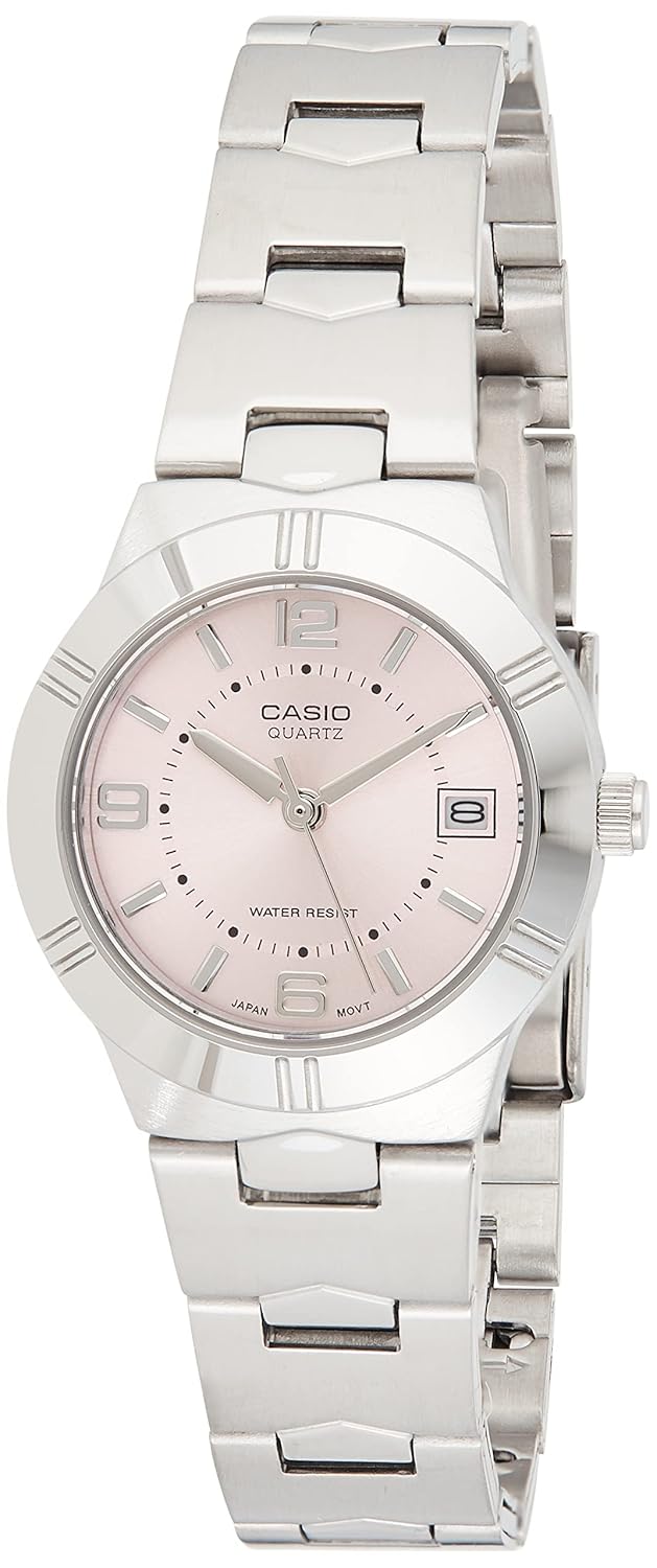 Casio Enticer Analog Pink Dial Women's Watch LTP-1241D-4ADF