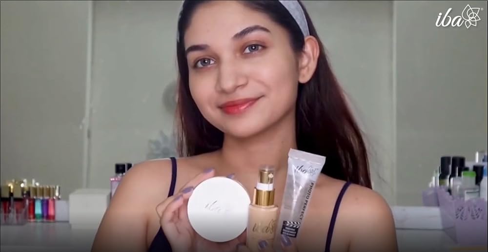Iba Primer Foundation Compact Base Combo - Ivory Fair - Image 3