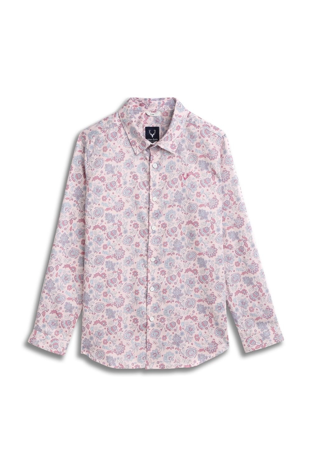 Allen Solly Boys Cotton Slim Fit Shirt