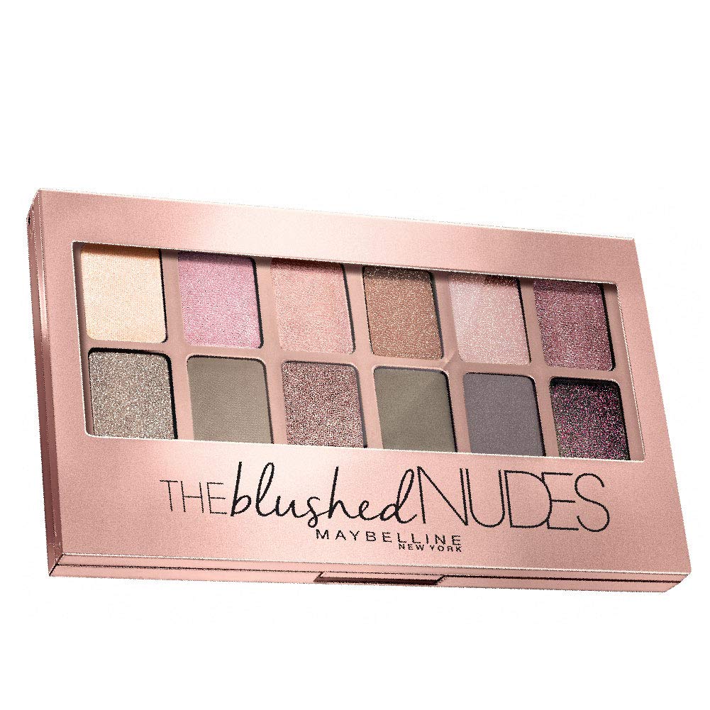 Maybelline The Blushed Nudes Eyeshadow Palette - 12 Shades