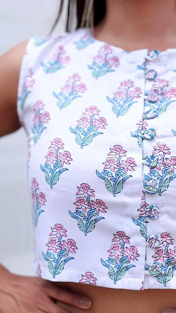 Leriya Fashion Women Rayon Printed Sleeveless Kurta Set | Kurta Set Sleeveless | Sleeveless Kurta Se - Authentic Leriya Clothing | UrbanThreads - Image 3