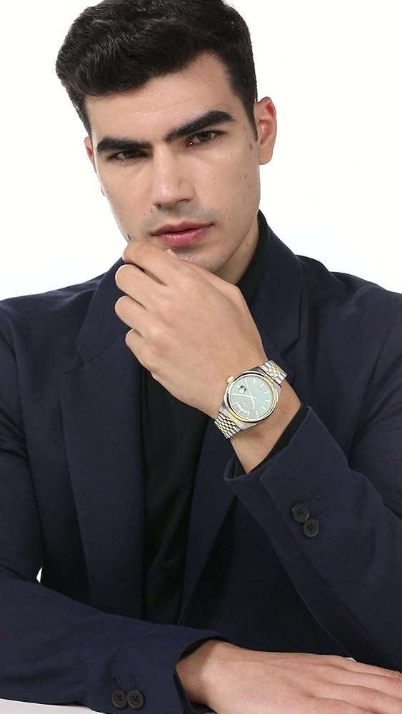 TIMEX Legacy Analog Watch Green Dial Multicolor Bracelet - Image 3