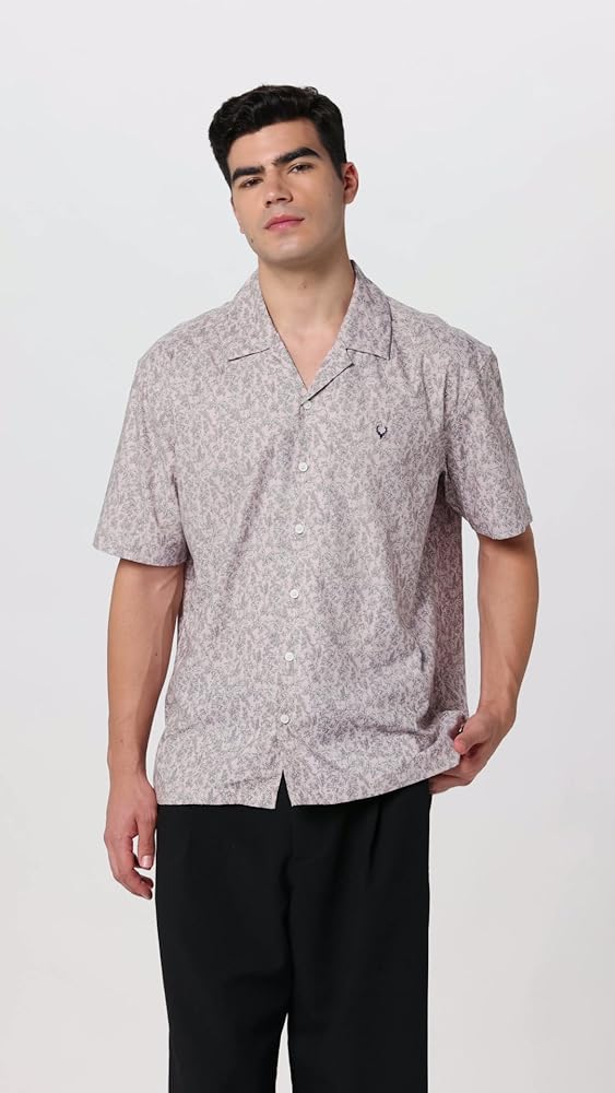 Allen Solly Men's Cotton Classic Fit Resort Collar Shirt - Image 3