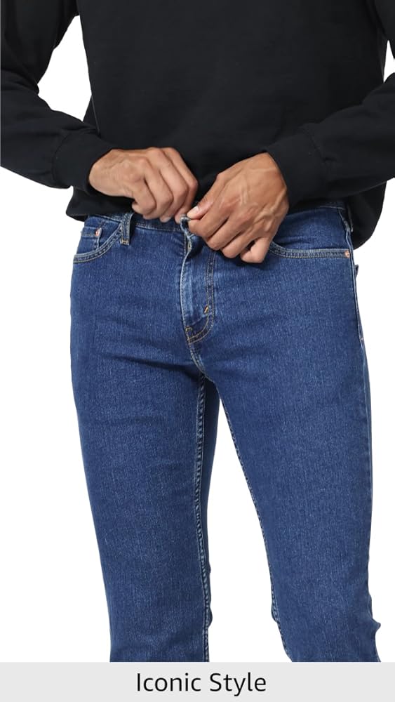 Levi's Men's 511 Slim Fit Mid Rise Jeans - Image 3