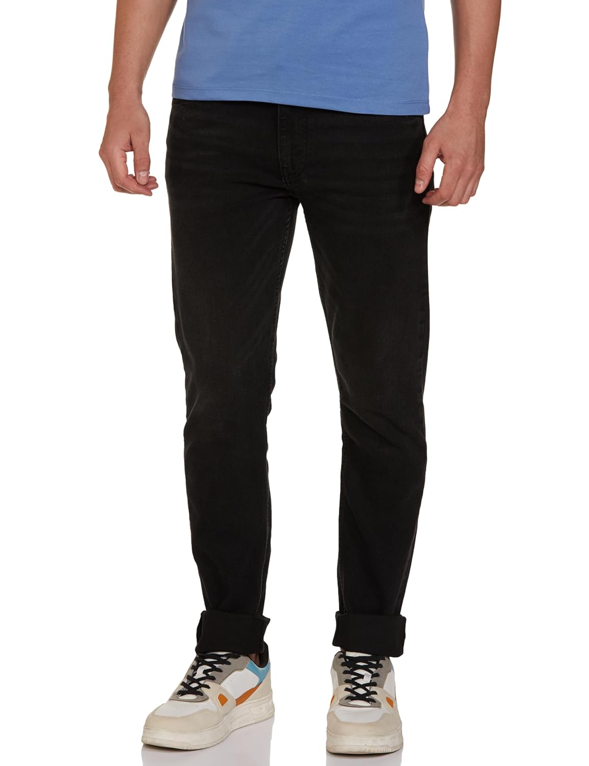 Levi's Men's 512 Mid Rise Fitted Jeans Black