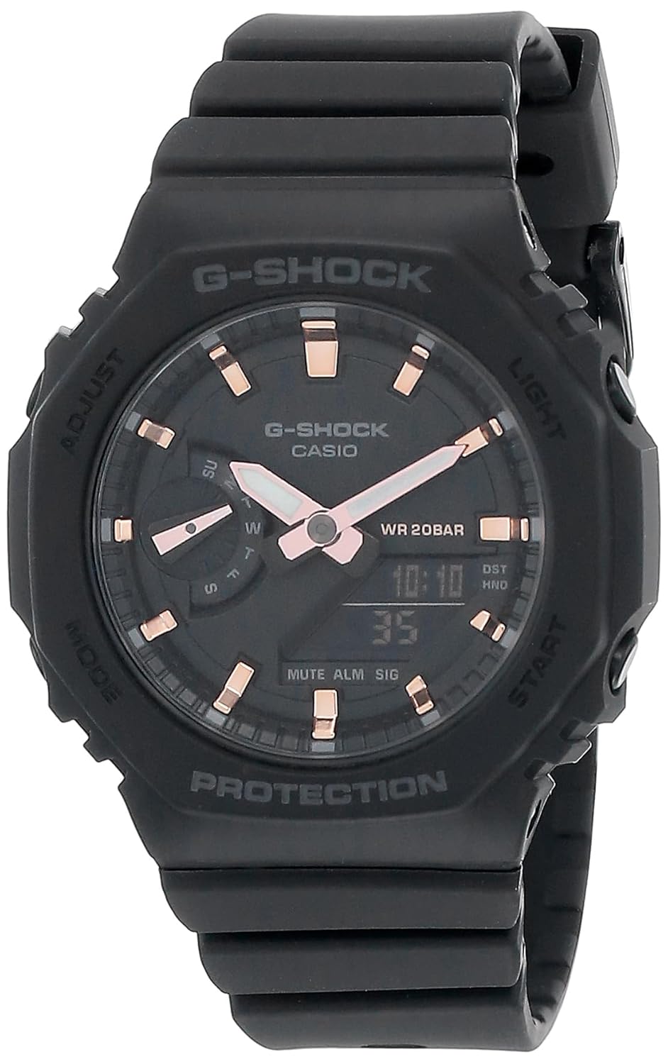 Casio G-Shock GMA-S2100-1ADR Black Analog-Digital Women's Watch