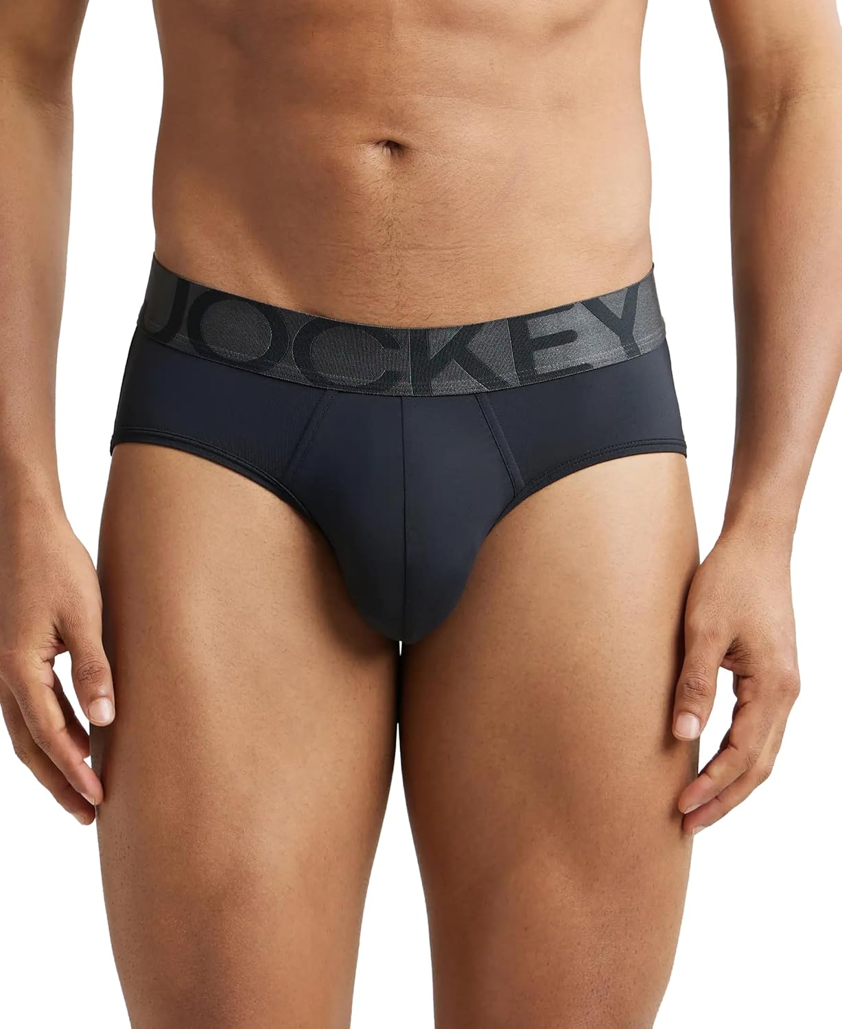 Jockey Men's Tactel Microfiber Stretch Solid Brief
