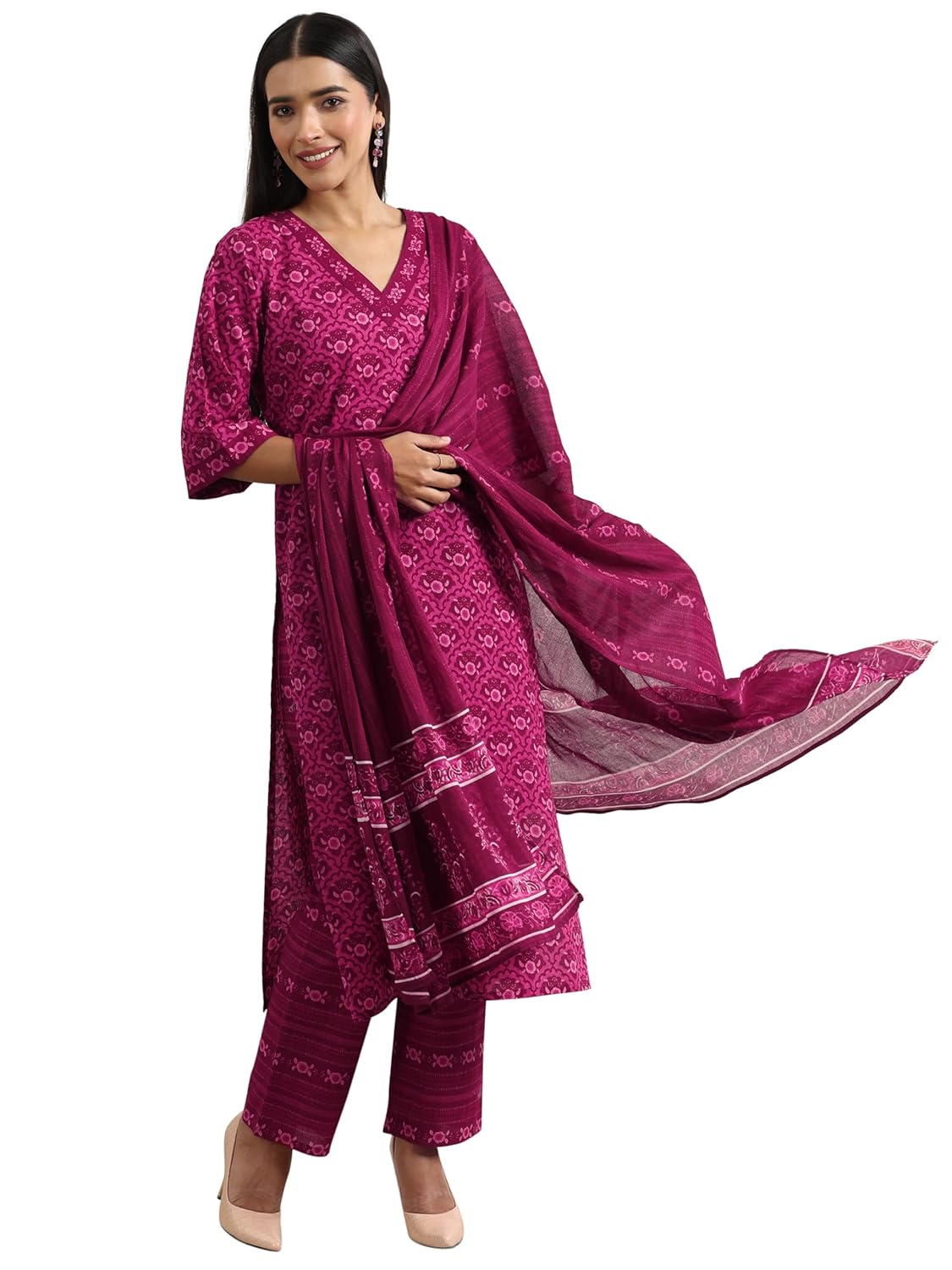 Libas Women's Cotton Kurta Set - Authentic Libas Clothing | UrbanThreads