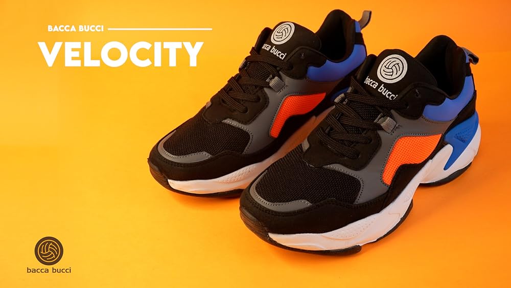 Bacca Bucci Men Lace Up Running Shoes - Authentic Bacca Footwear | UrbanThreads - Image 3