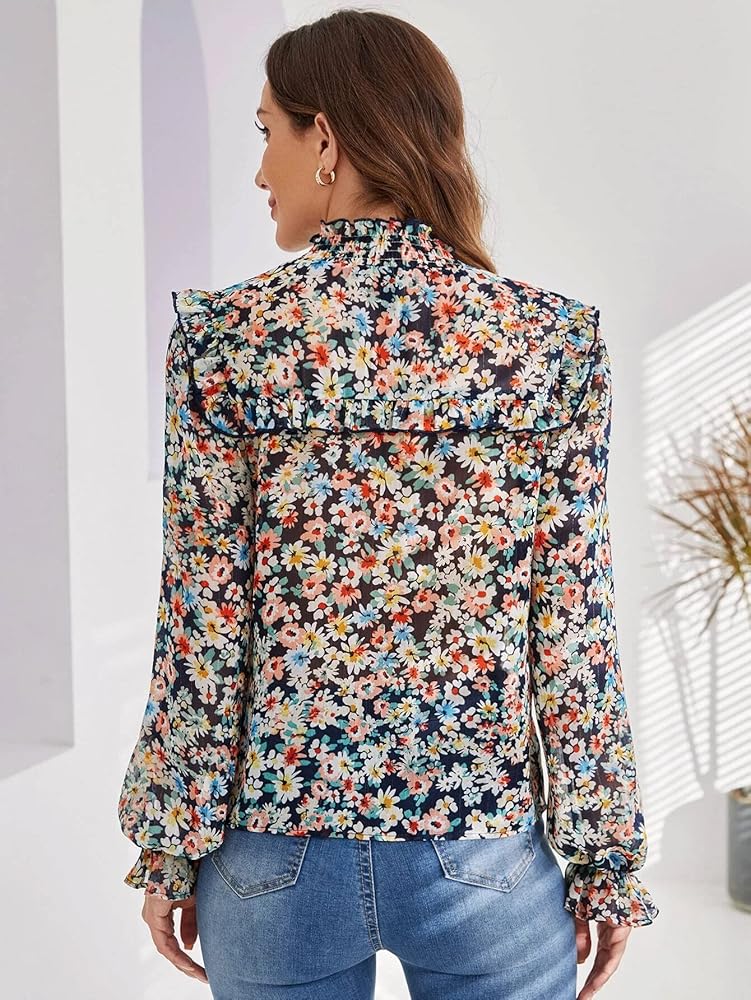 Leriya Fashion Women's Casual Top Shirts Print T-Shirts Basic Summer Women Tops - Authentic Leriya Clothing | UrbanThreads - Image 3