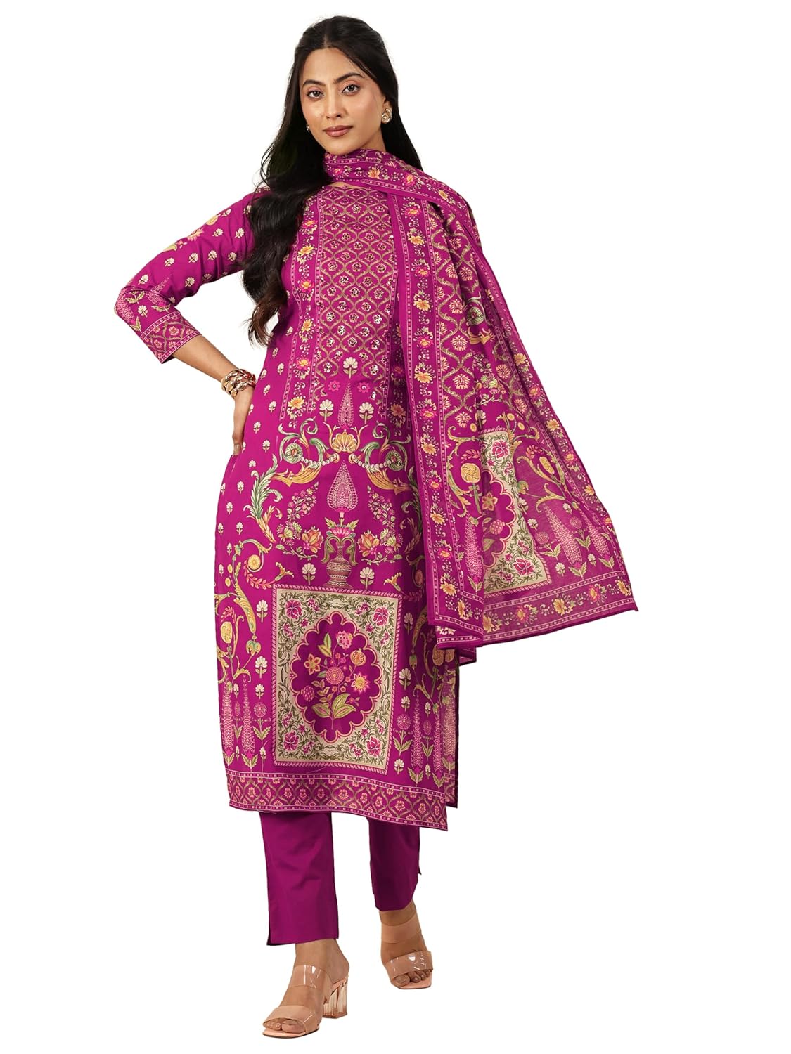 Libas Printed Cotton Kurta Set - Stylish Ethnic Wear | UrbanThreads