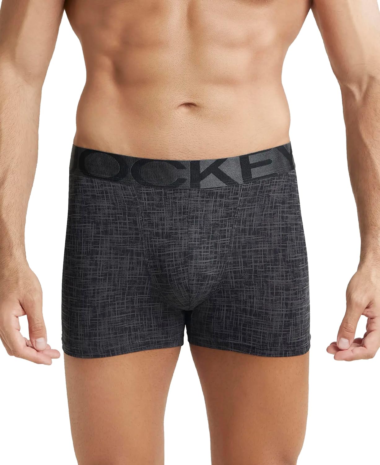 Jockey Men's Tactel Microfiber Stretch Printed Trunk
