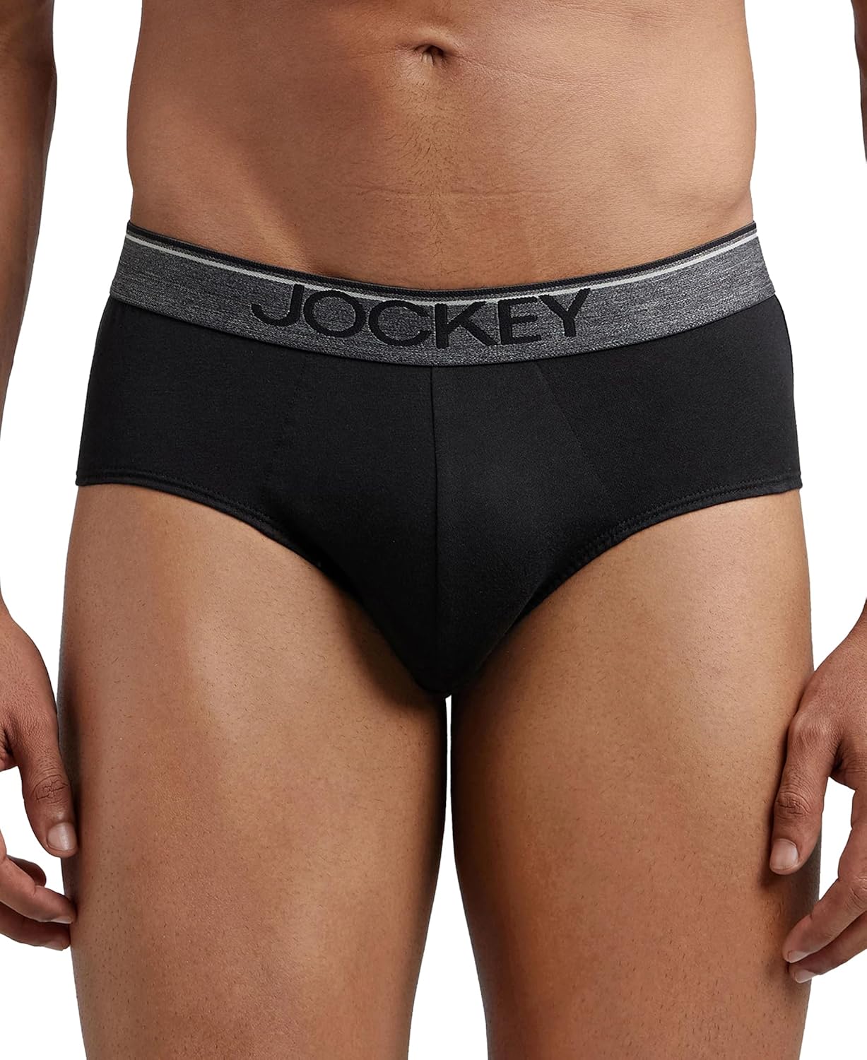 Jockey Men's Regular Plain Square Cut Brief