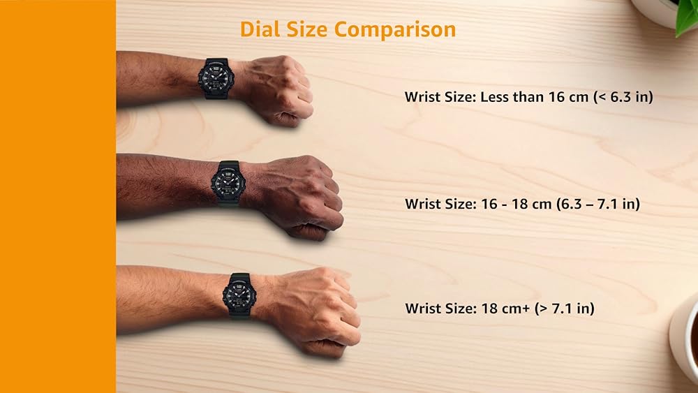 Casio HDC-700-3AVDF Black Dial Men's Watch - Image 5