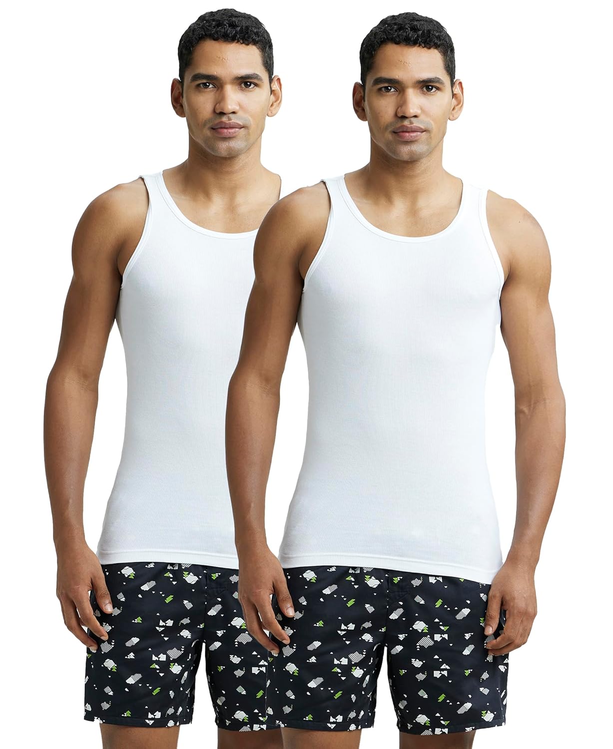 Jockey 8823 Men's Slim Fit Round Neck Sleeveless Vest