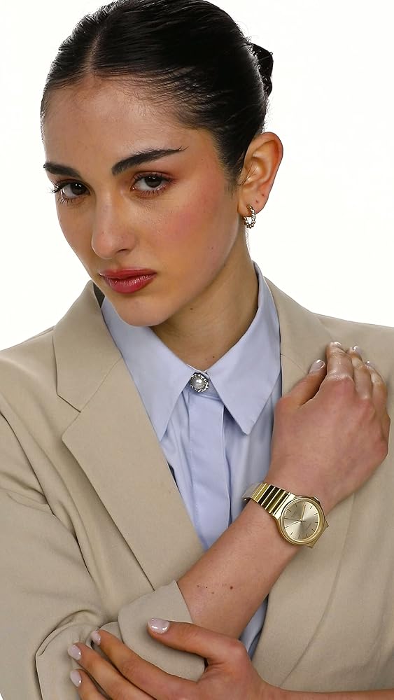 Casio Ladies Analog Gold Dial Watch MQ-24G-9EDF - Image 3