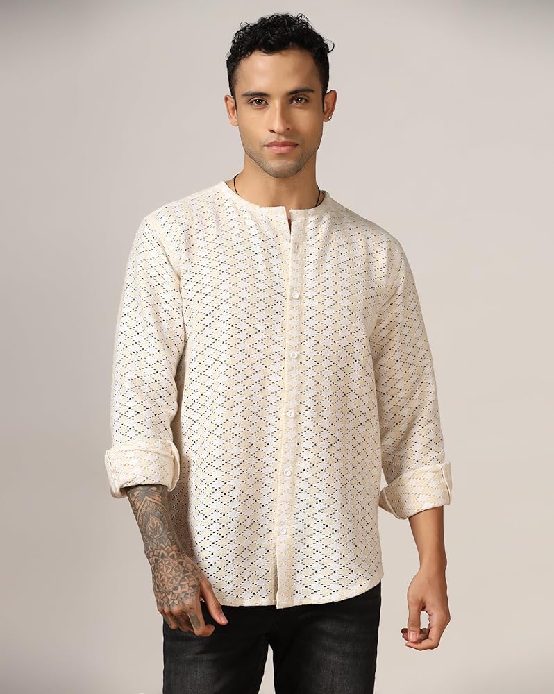 Leriya Fashion Men's Polycotton Shirt | Casual Stylish | Regular Trendi Fit Shirts for Man | Bus - Authentic Leriya Clothing | UrbanThreads - Image 5
