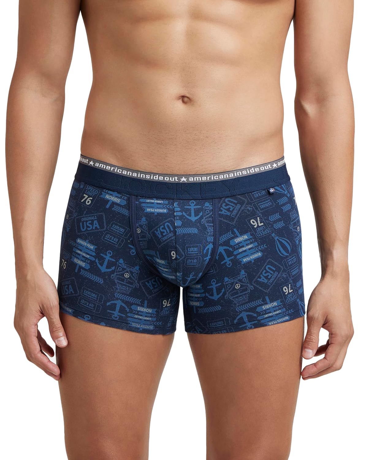 Jockey Men's Super Combed Cotton Elastane Stretch Trunk