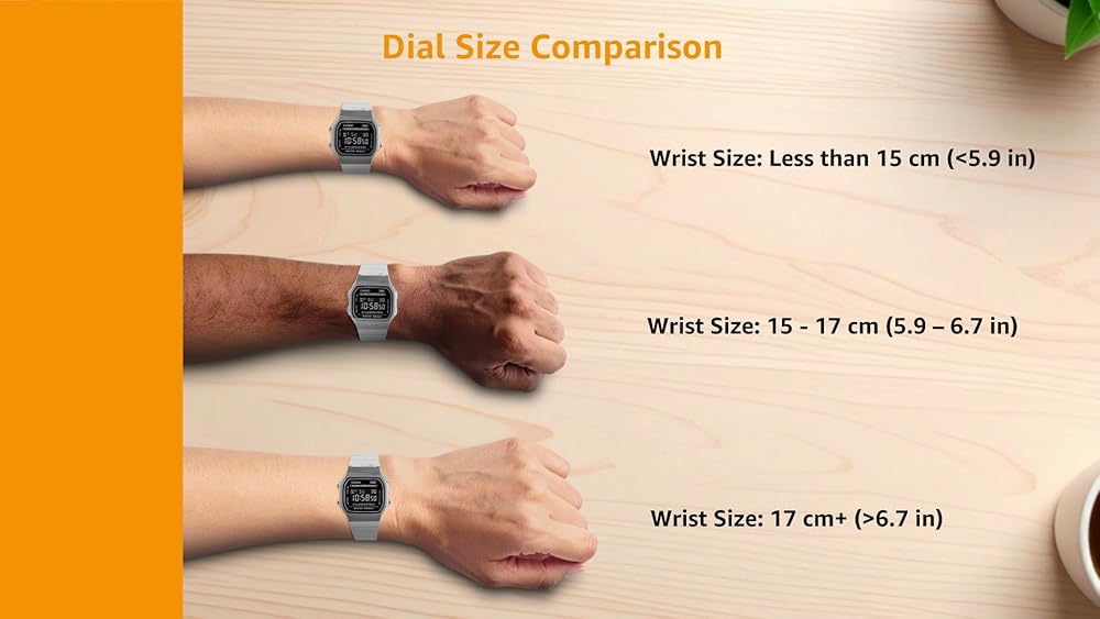 Casio Vintage Digital Watch Black Transparent 80s Retro - Image 4