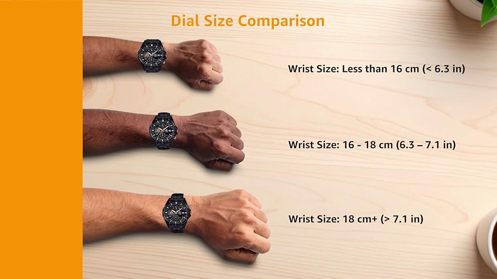 Casio Edifice Black Chronograph Watch - Image 5