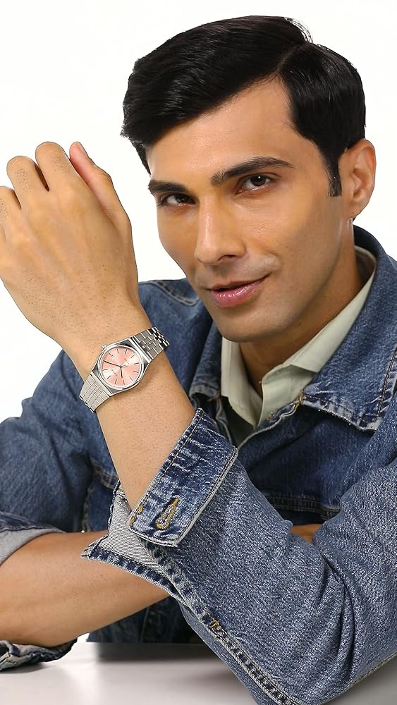 Casio Enticer Pink Dial Watch - Image 3