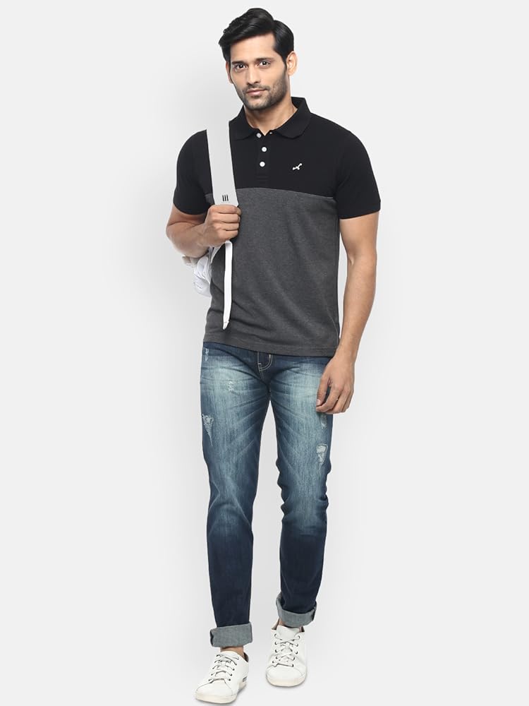 AMERICAN CREW Men's Regular Fit Polo - Image 4