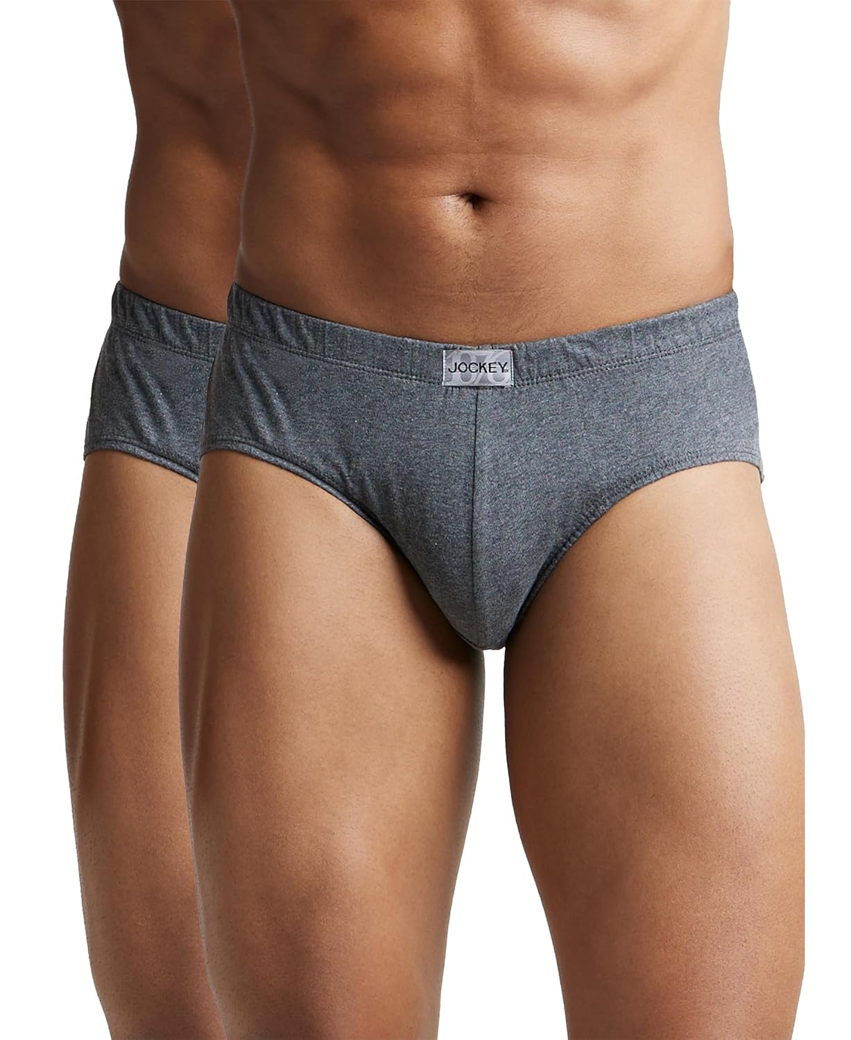 Jockey 8035 Men's Super Combed Cotton Solid Poco Brief