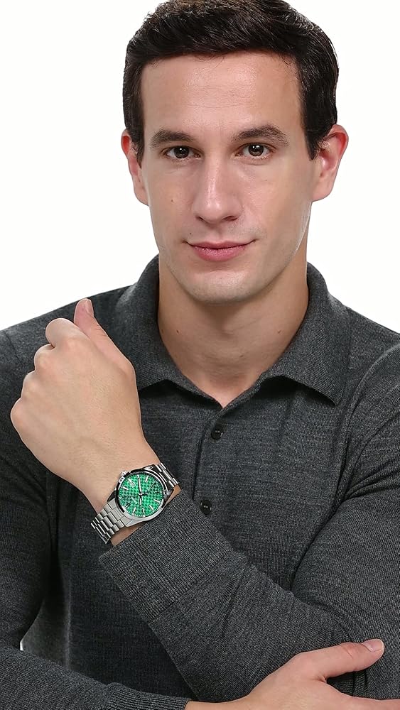 Casio Enticer Analog Green Dial Men MTP-VD03D-3A1UDF - Image 3