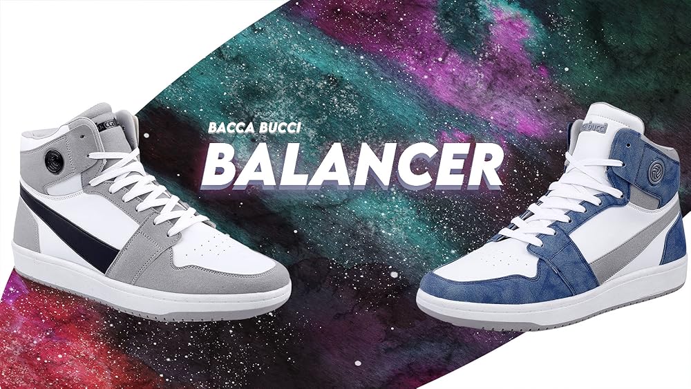 Bacca Bucci Men Lace Up Basketball Shoe - Authentic Bacca Footwear | UrbanThreads - Image 3