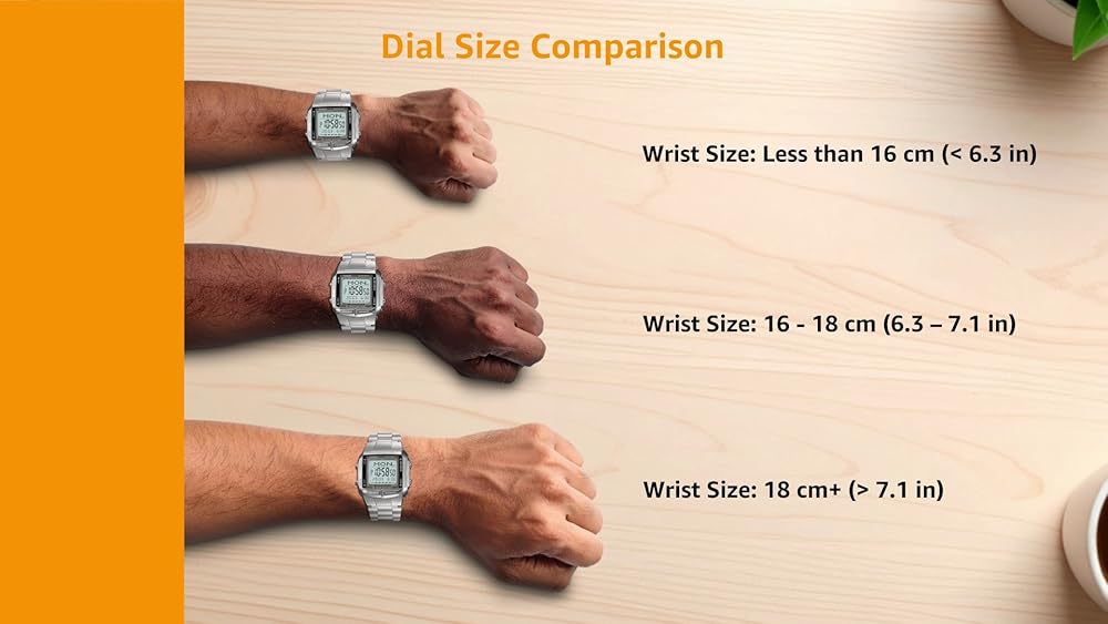 Casio DB-360-1DF Unisex Digital Grey Dial Watch - Image 4